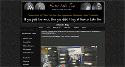 Desktop Screenshot of hunterlaketire.com